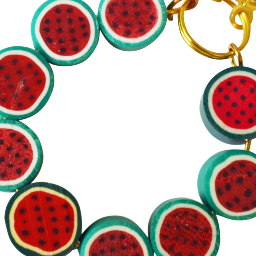 Watermelon hoop earrings | by Ifemi Jewels