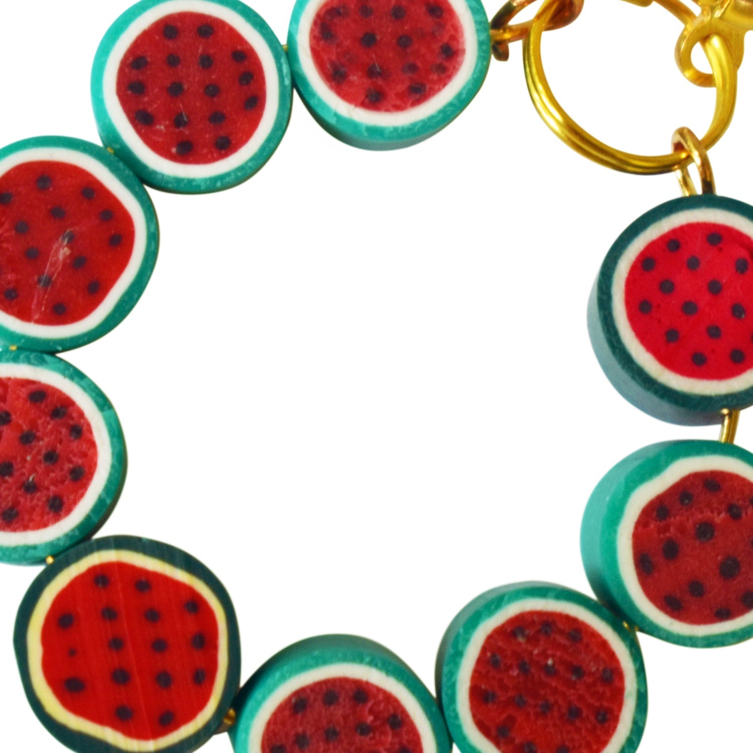Watermelon hoop earrings | by Ifemi Jewels