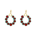 Watermelon hoop earrings | by Ifemi Jewels