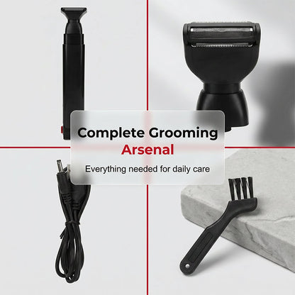 Reach-Anywhere Body Trimmer – Extendable handle